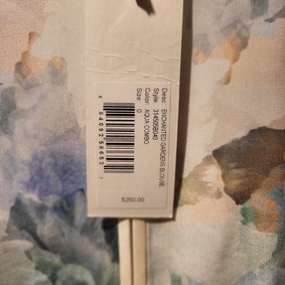 Rebecca Taylor Enchanted Gardens Blouse - Picture 4 of 6